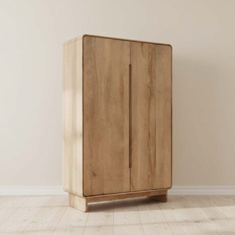 PLACARD 2 PUERTAS MADERA NATURAL-BEIGE ALEXA