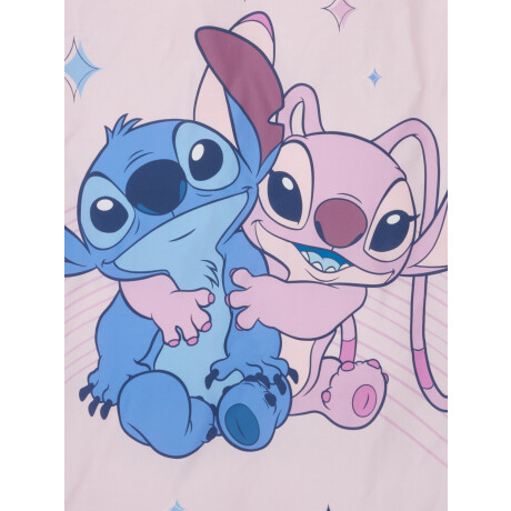 Juego Funda Nordica Stitch 155X220 Rosa