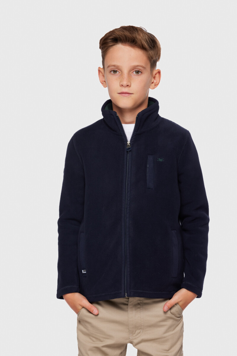 CAMPERA POLAR - Azul 