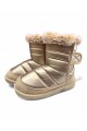 BOTA NIÑA NYLON FORRADA Dorado