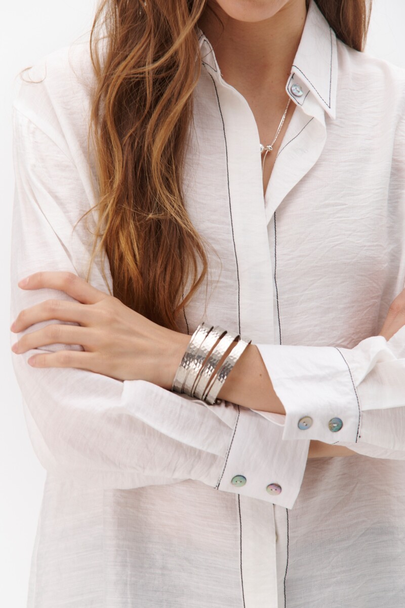 CAMISA VERTICE BLANCO