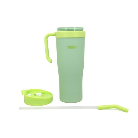Vaso Trendy Con Tapa Sorbete Y Asa 1200ML VERDE