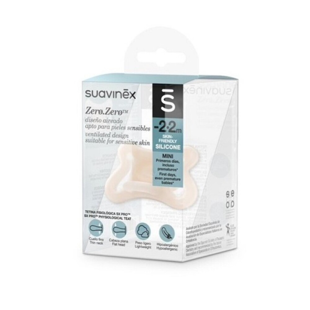 Chupete Zero Suavinex -2 a 2 M Chupete Zero Suavinex -2 a 2 M
