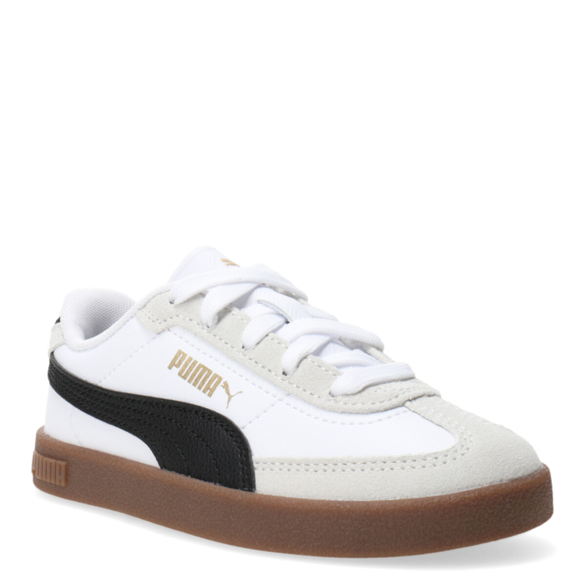 Championes Infantiles Puma Club II Era - Blanco - Gris - Negro 