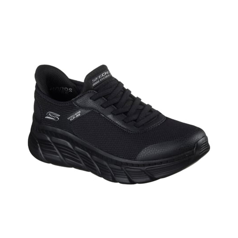 Championes Bobs B Flex Hi - Linear Force Negro