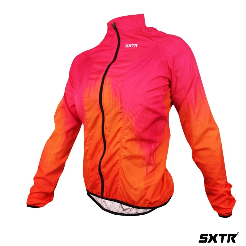 Campera Corta Viento Sxtr Active Sense Rosa