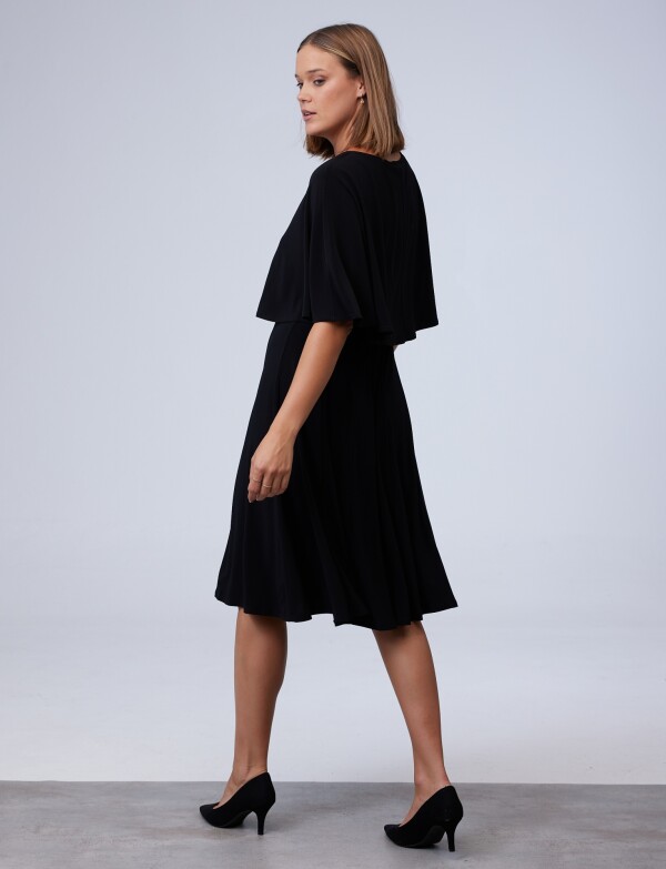 Vestido Overlayer NEGRO
