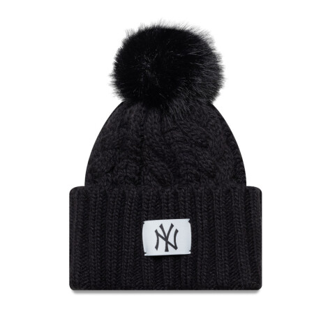 Gorro New Era de Dama - CABLE WIDE BEANIE NEYYAN - 60691296 BLACK