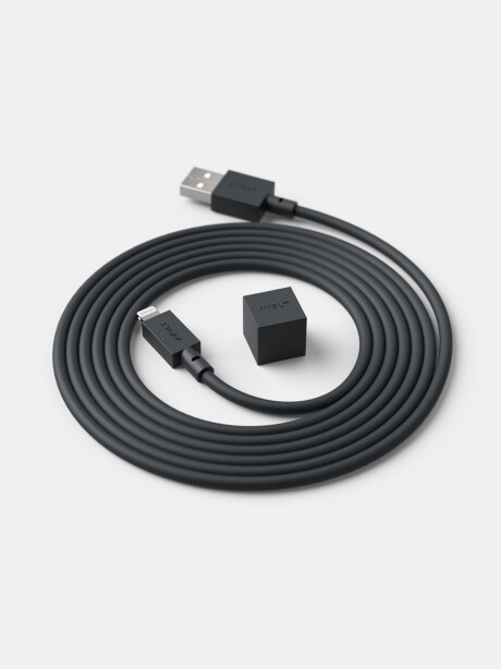 Cable 1 usb a to lightning, 1. NEGRO