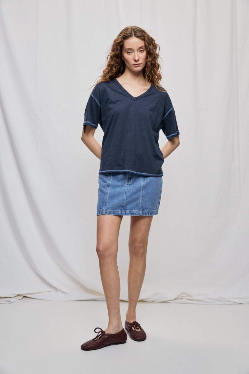 REMERA HARRY Azul Marino