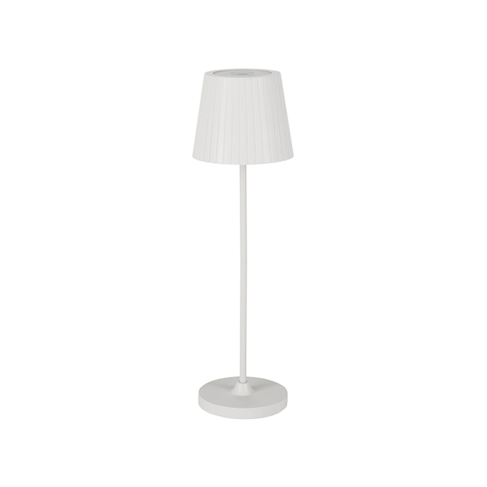 Lámpara de mesa inalámbrica USB 3 tonalidades IP44 ILU01050