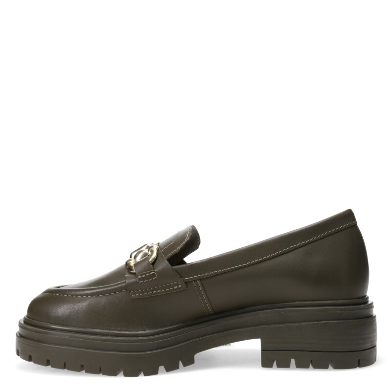 Zapatos de Mujer Bottero o c/hebilla Verde Oliva