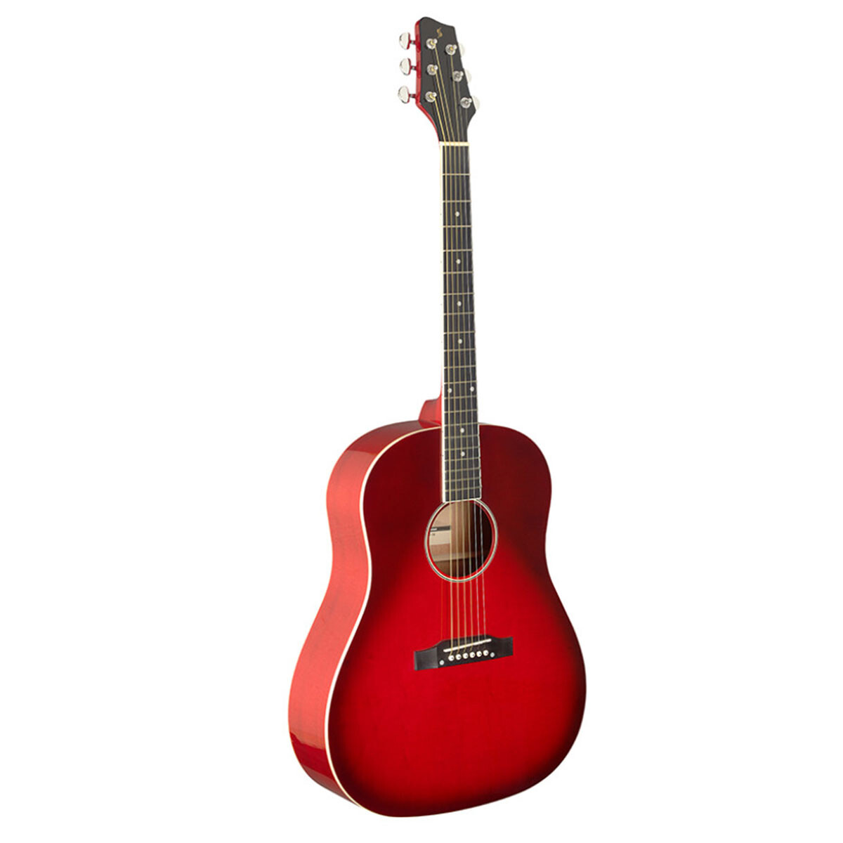 Guitarra Folk Stagg SA35DS Red 