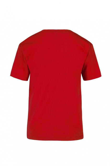 Camiseta a la base joven Rojo