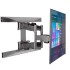 Soporte Tv Extensible Doble Brazo De 40 A 80 pulgadas Soporte Tv Extensible Doble Brazo De 40 A 80 pulgadas