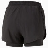 Run Favorite Woven Short W - Mujer Black