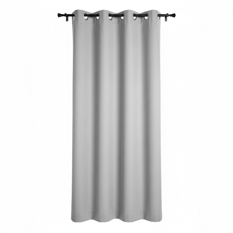 CORTINA ANN & VAL ANTIS LONDON 1,35 X 2,30CM GRIS Unica