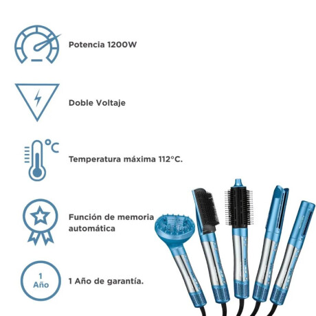 Multistyler y Dryer Babyliss StyleSwitch 5 en 1 BNTSS-5PKUZ