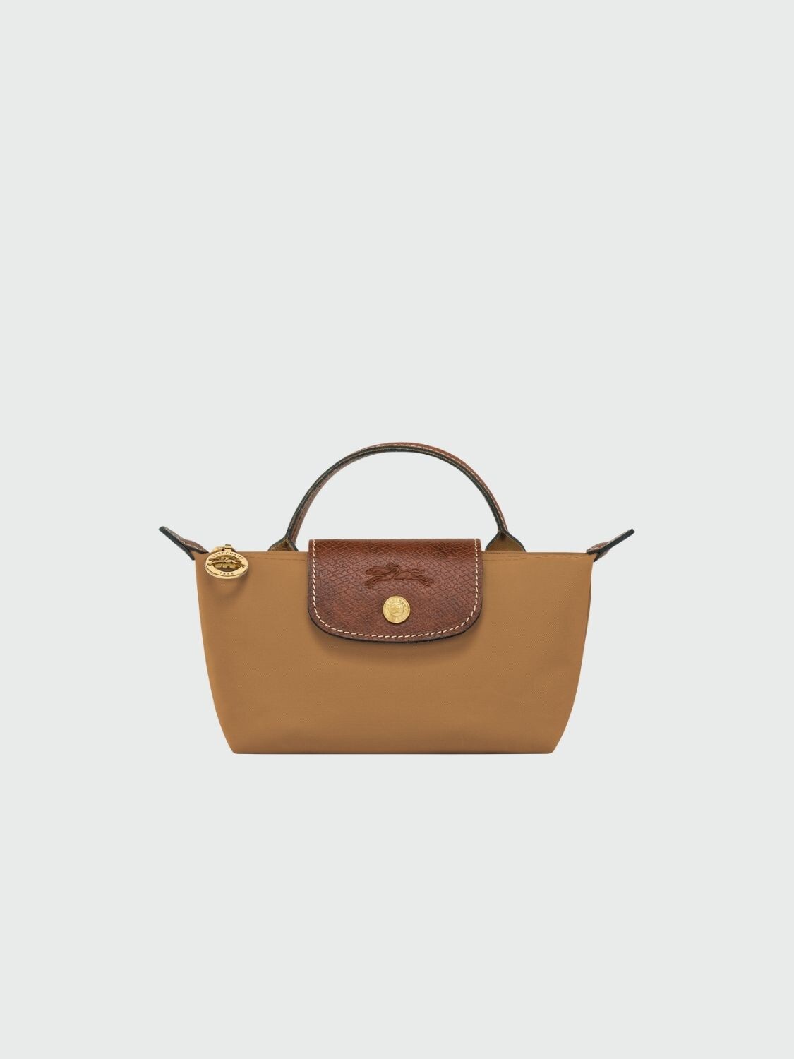 LONGCHAMP - Clutch Le Pliage Original S Beige