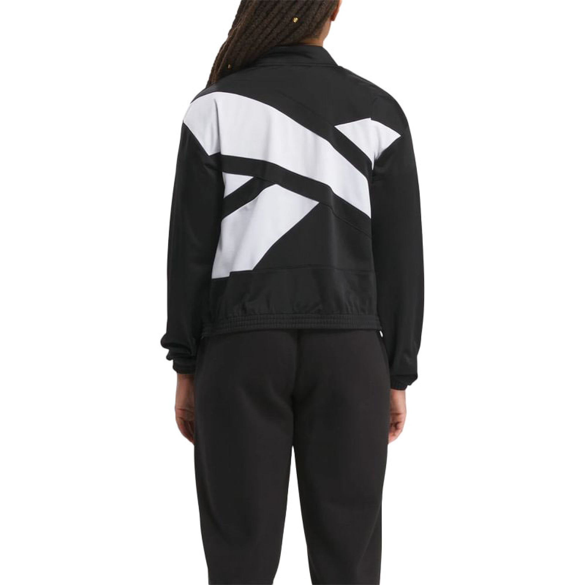 Campera Reebok Identity Back Vector Negro