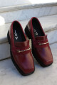 Mocasin mara Bordeaux