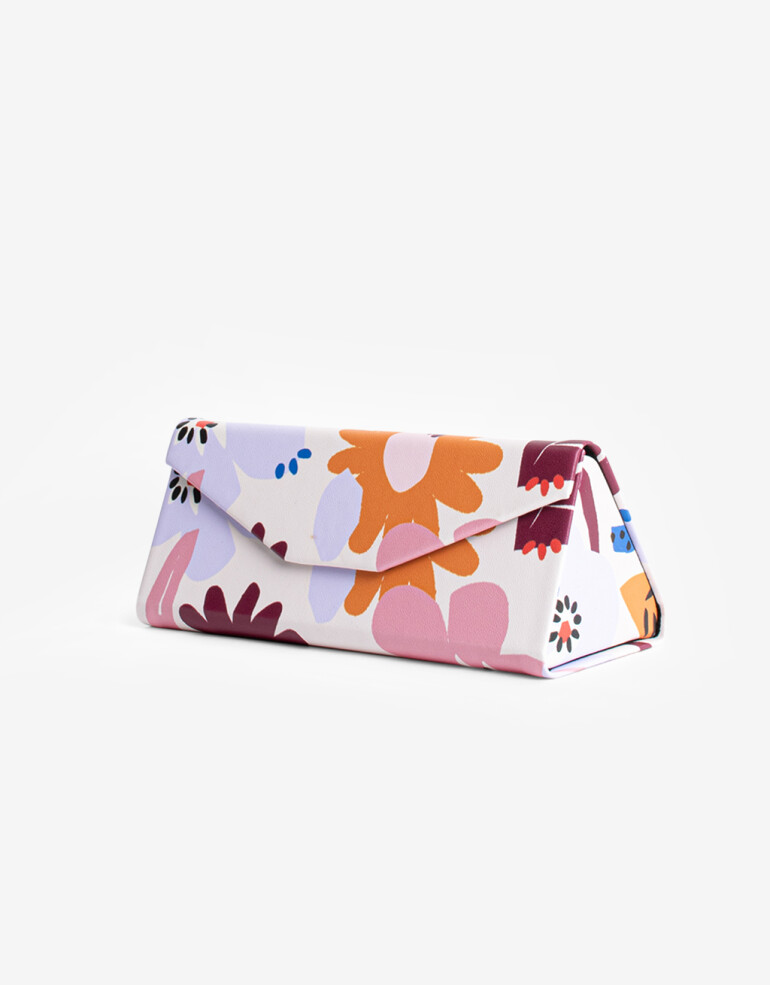 Estuches Anteojos Estampado Estuche Plegable Estampado - Estampado Flores