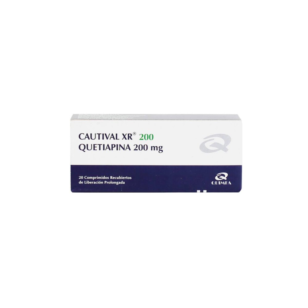 CAUTIVAL XR 200 MG. CJ X 20 COMP. REC. única