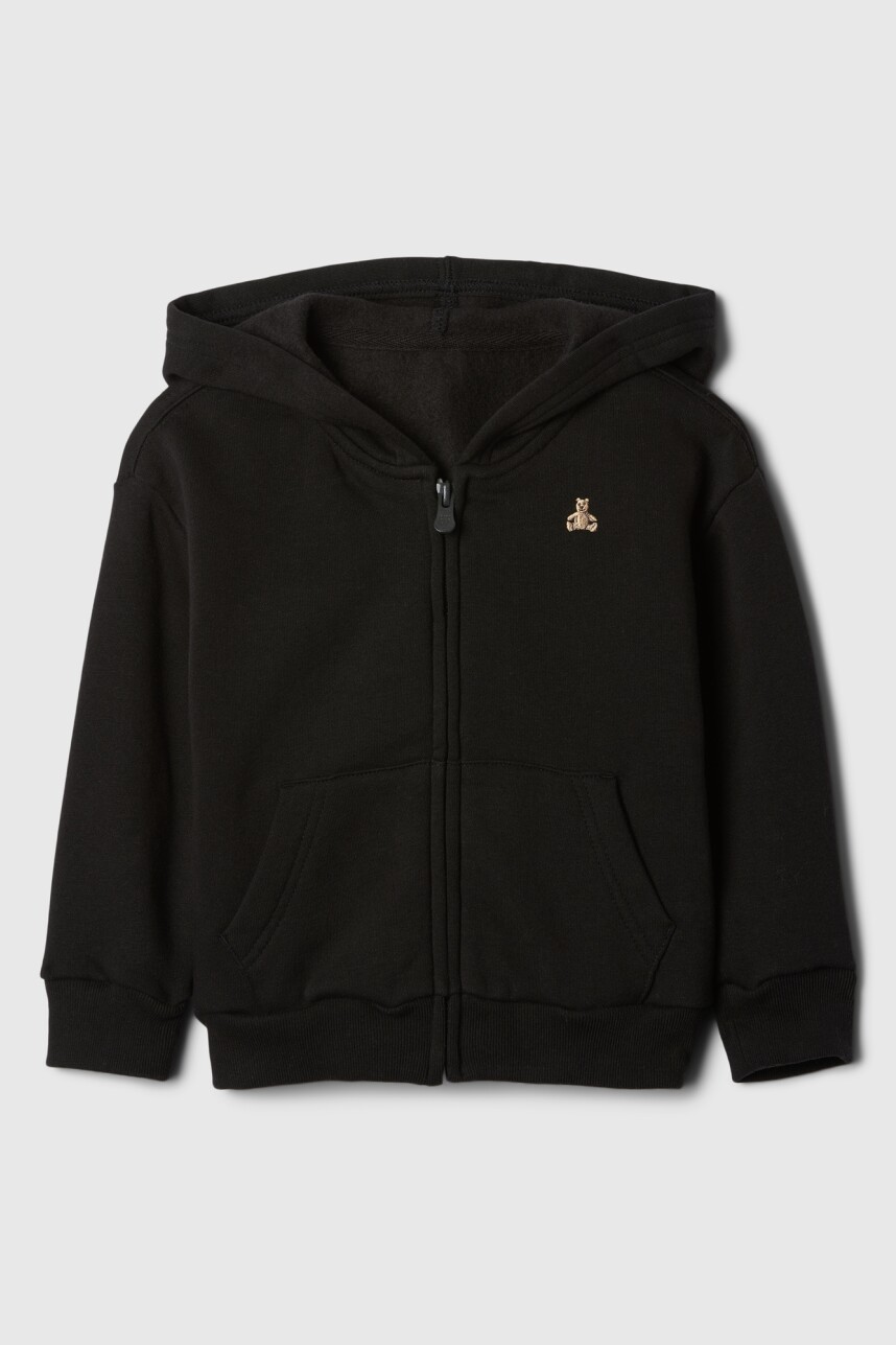 Canguro Con Cierre Logo Brannan Toddler Niño Black 1