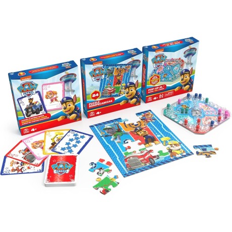 Set 3 Juegos de Mesa Patrulla Canina 001