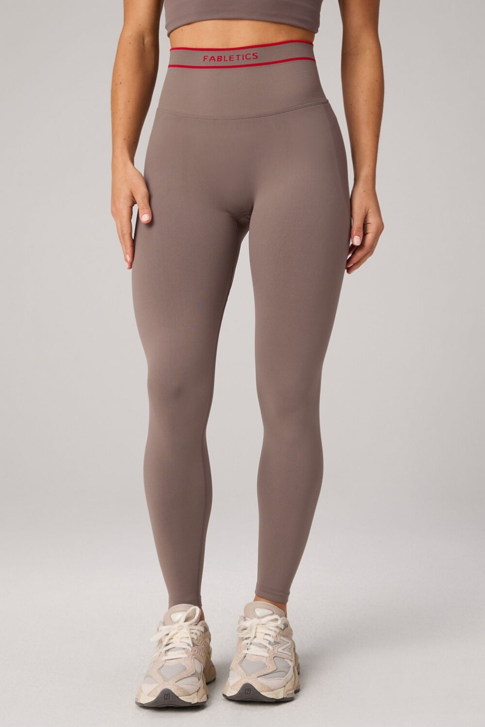 Legging Seamless Scrunch Legging Mujer Desert Shadows/Heated Red Fabletics