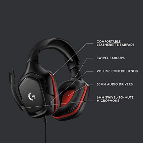 Auriculares Gamer Logitech G Series G332 Black Auriculares Gamer Logitech G Series G332 Black