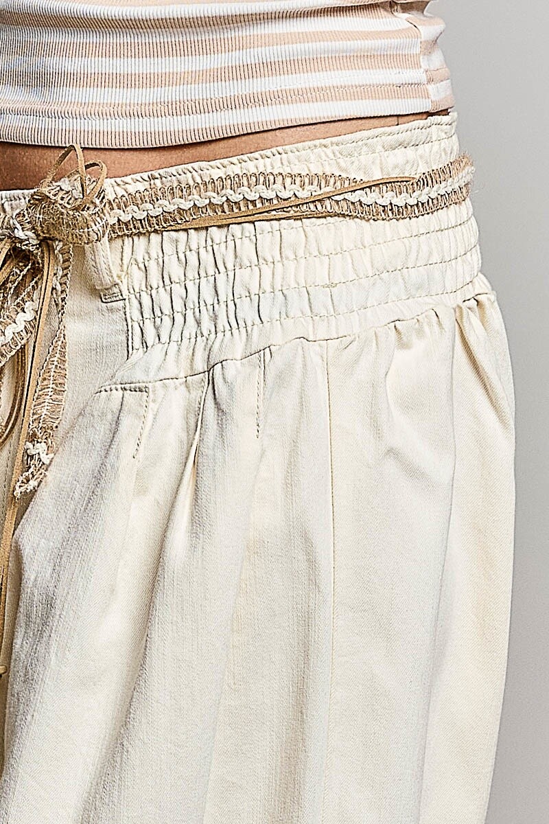 PANTALON ANCHO Natural
