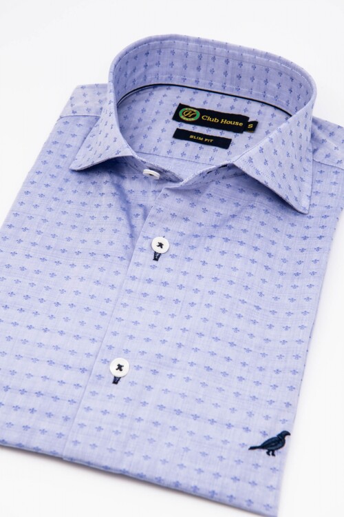 Camisa Fantasía Hudson Collar Slim-Fit Camisa Fantasía Hudson Collar Slim-Fit