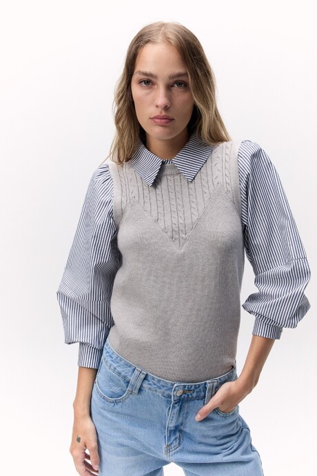 Sweater Turmalina Grey