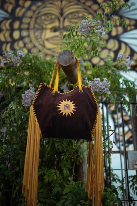 Goddess Handbag Chocolate / Mostaza