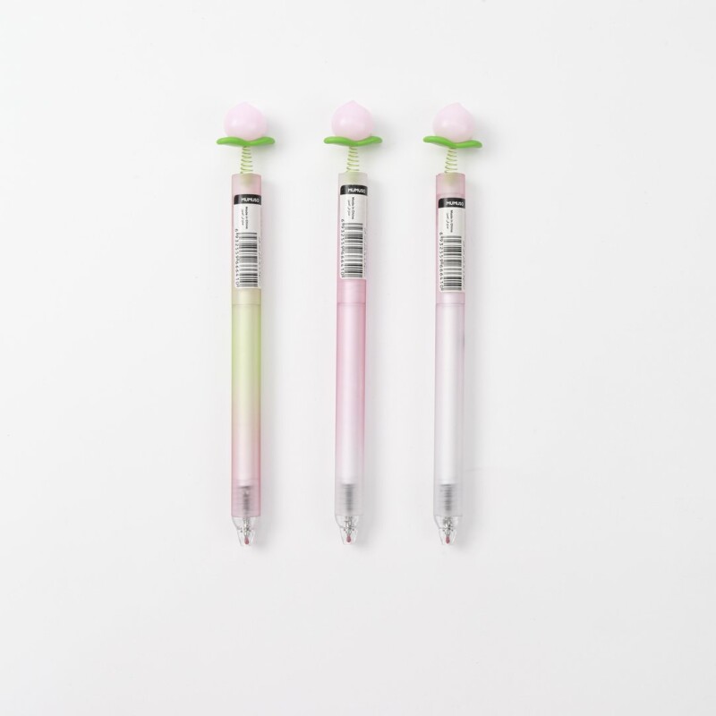 BOLÍGRAFO DE GEL DURAZNO QUE CAMBIA DE COLOR AL MOVERLO BOLÍGRAFO DE GEL DURAZNO QUE CAMBIA DE COLOR AL MOVERLO