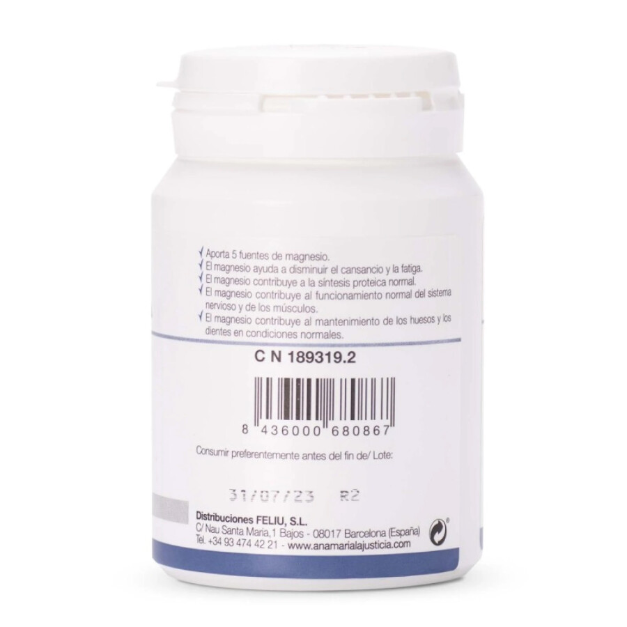 Suplemento Ana María Lajusticia Magnesio Total 5 Beige Natural