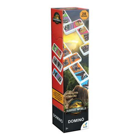 Juego de Mesa Dominó Jurassic World 4 001