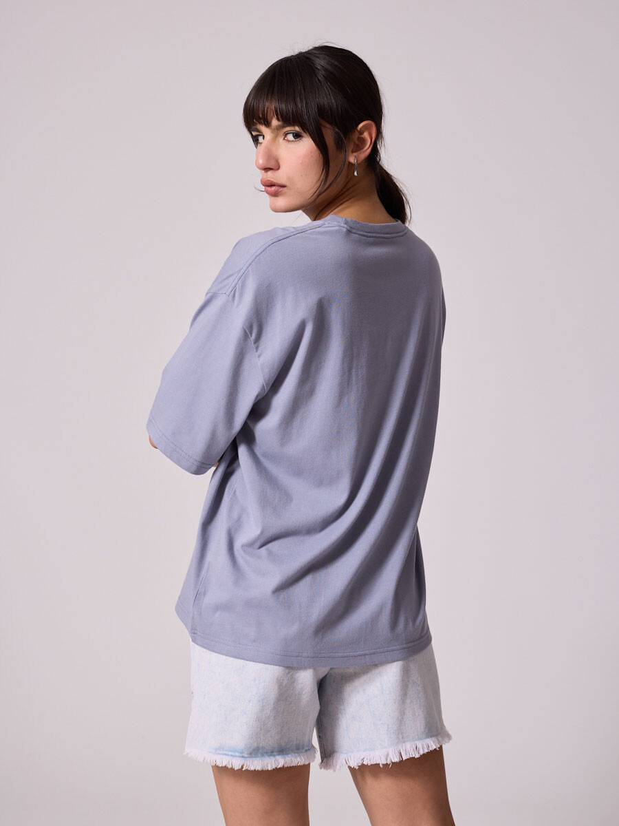 T-SHIRT TAMY DIXIE Gris Claro