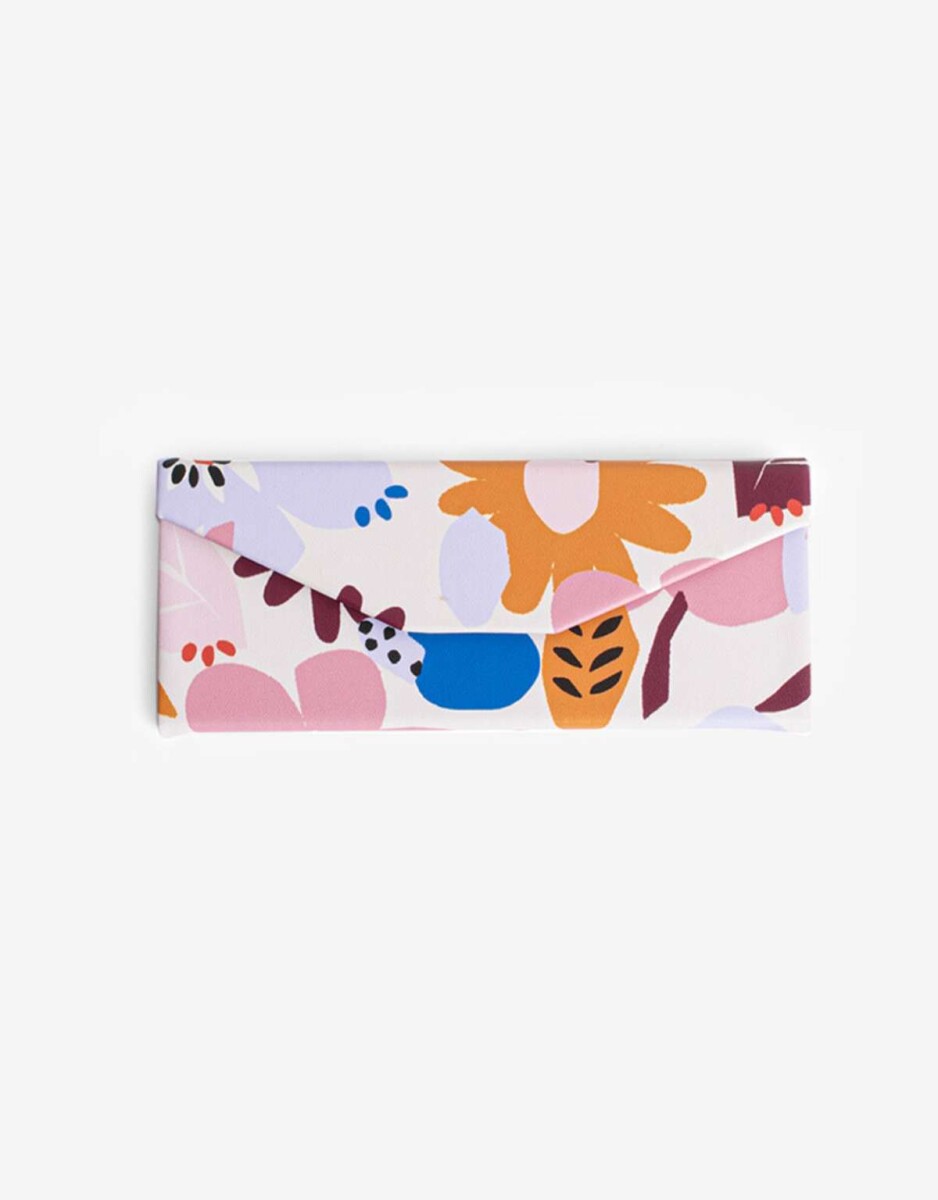 Estuche Plegable Estampado - Estampado flores 