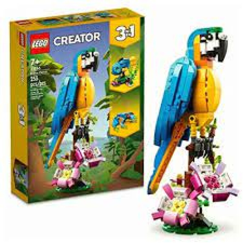 Lego loro exótico 31136 Lego loro exótico 31136