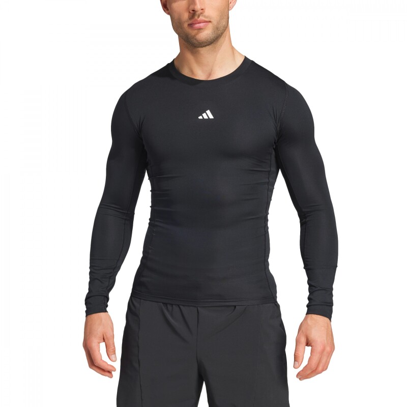 Remera Techfit Tee de Hombre Negro