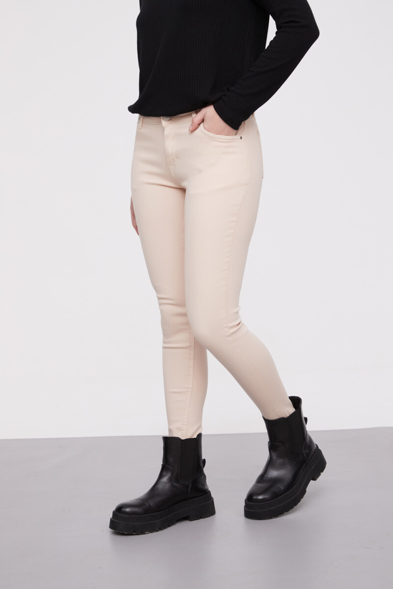 Pantalon Bardot - Crema 