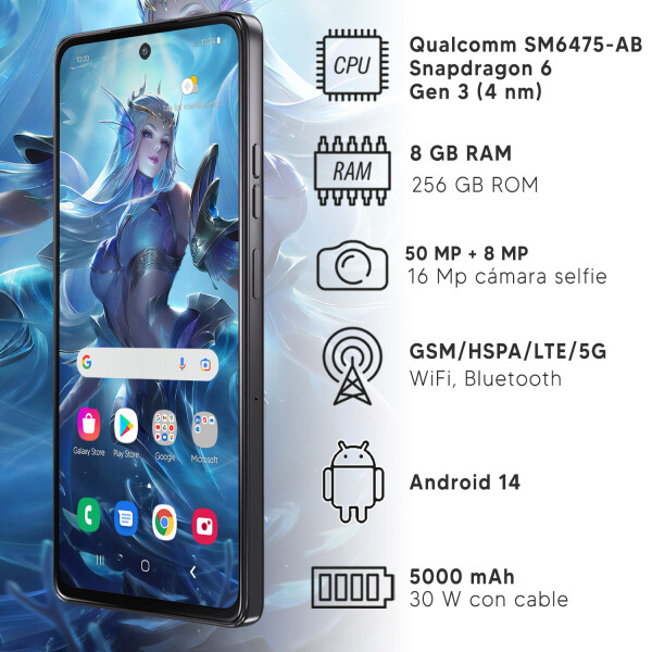 Motorola Moto G75 8/256 Gb 5g GRIS
