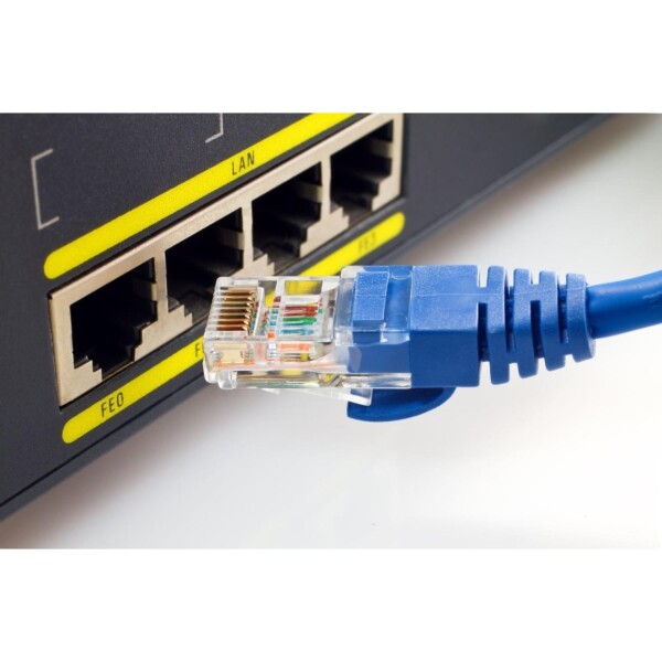 Cable Red Ethernet Rj45 Lan Patch Cord 5 Metros De Fabrica Cable Red Ethernet Rj45 Lan Patch Cord 5 Metros De Fabrica