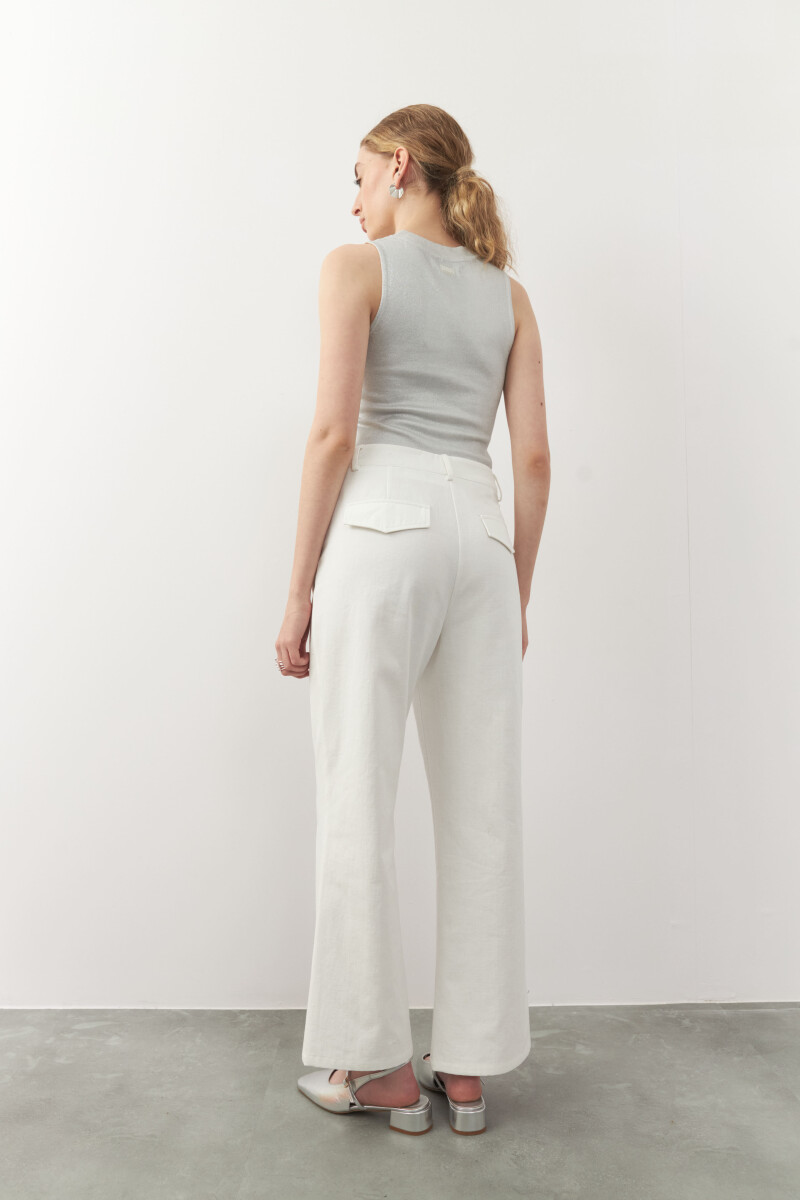 PANTALON YOLAN Blanco