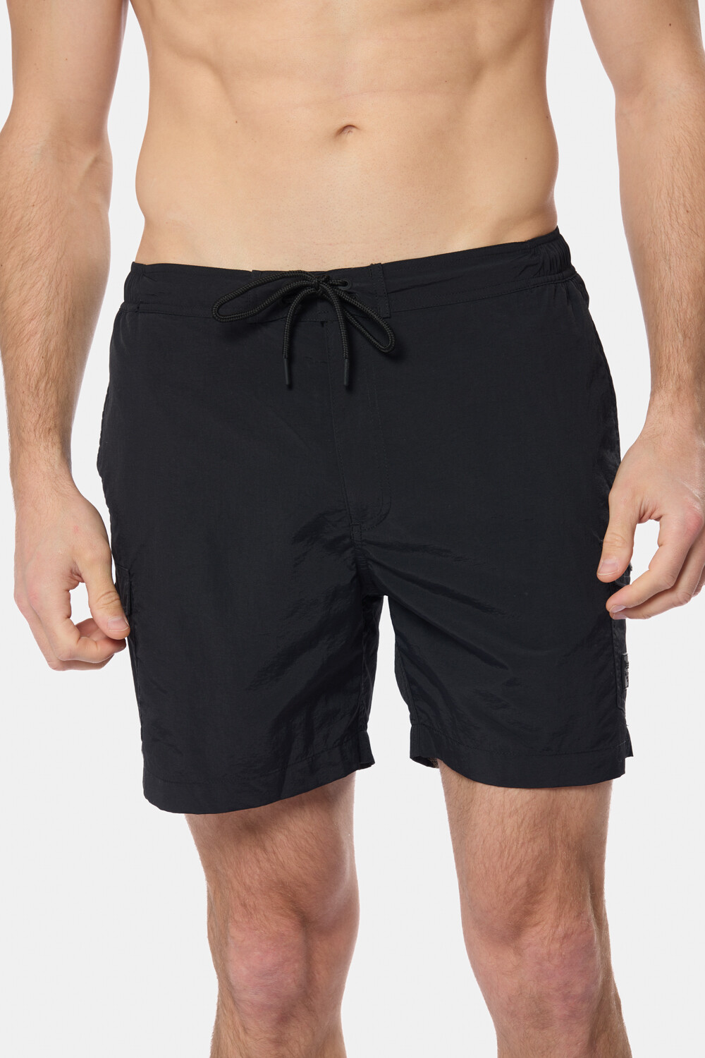 SHORT DE BAÑO CARGO Negro