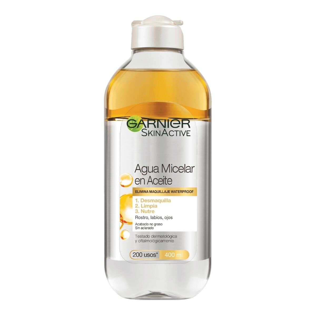 Agua Micelar Garnier Skin Active en Aceite/Óleo - 400 ML 