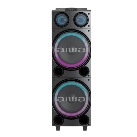 Torre de Sonido Bluetooth AIWA 1000W PMPO TWS Luces LED Torre de Sonido Bluetooth AIWA 1000W PMPO TWS Luces LED
