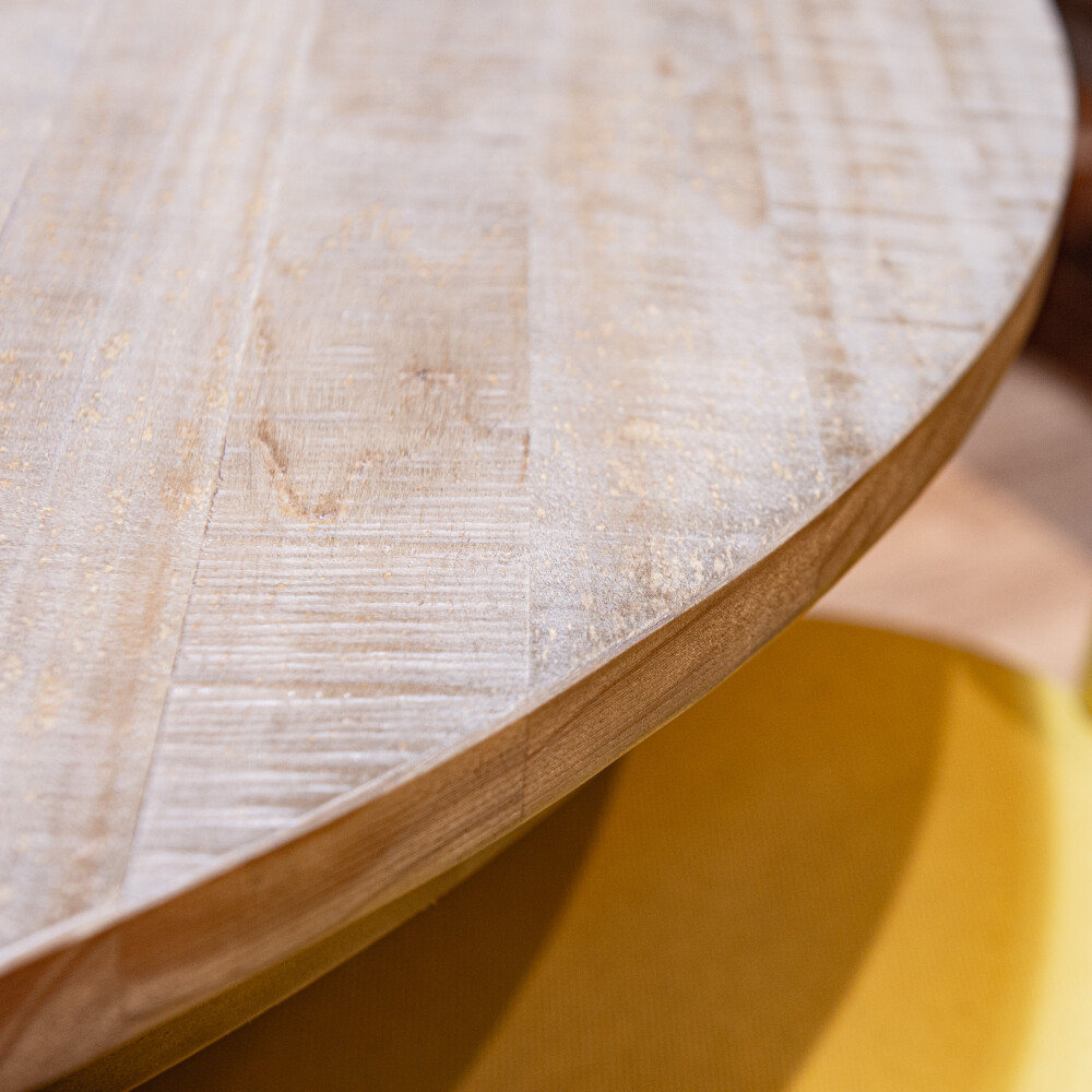 MESA DE COMEDOR MADERA NATURAL-BEIGE COLONIAL